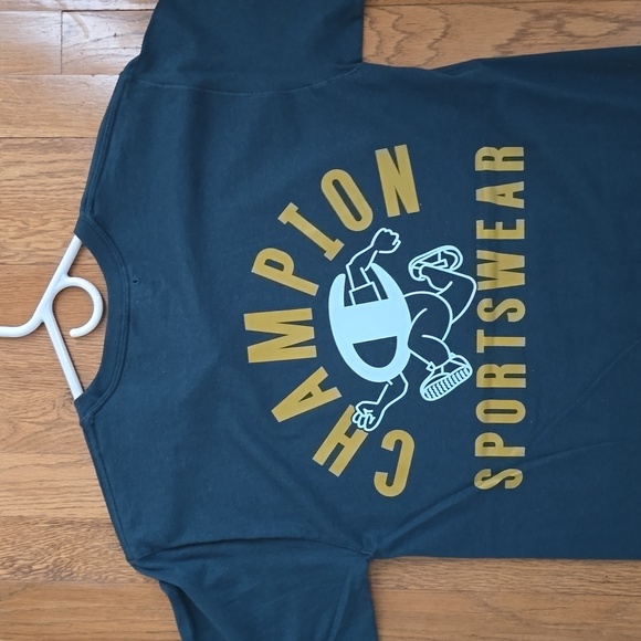 CHAMPION BRAND SIGNATURE MEN'S TEAL GREEN SHORT SLEEVES TEE SHIRT SIZE SMALL - Picture 16 of 16